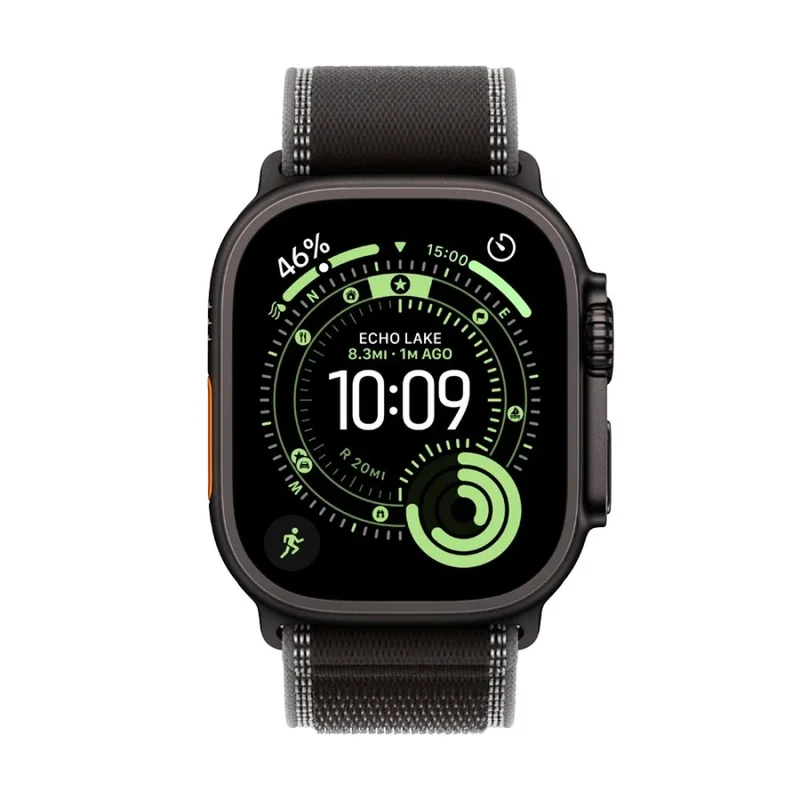 Смарт Часы Apple Watch Ultra 3 GPS + Cellular 49mm Black Titanium Case with Black/Charcoal Trail Loo 2