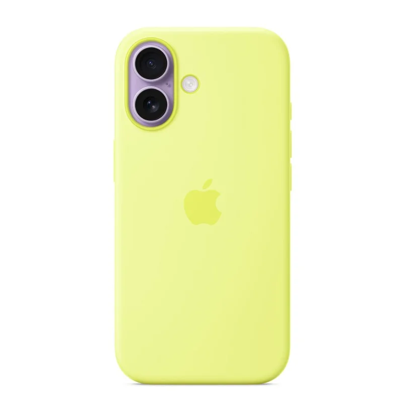 Чехол для смартфона iPhone 17 Silicone Case with MagSafe - Neon Yellow (MGEV4ZM/A) 2