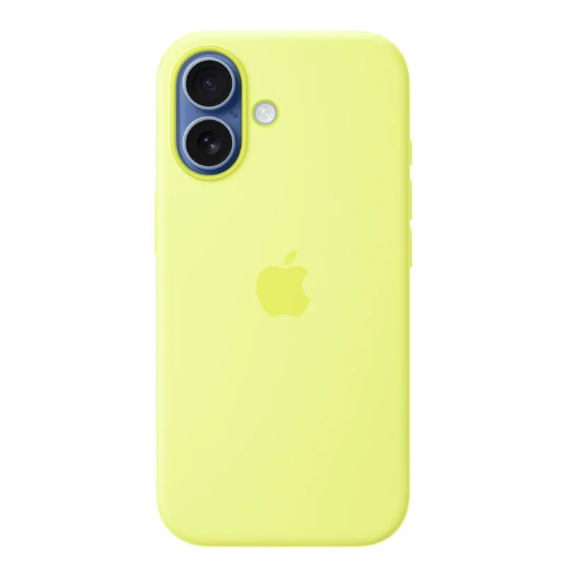 Чехол для смартфона iPhone 17 Silicone Case with MagSafe - Neon Yellow (MGEV4ZM/A) 4