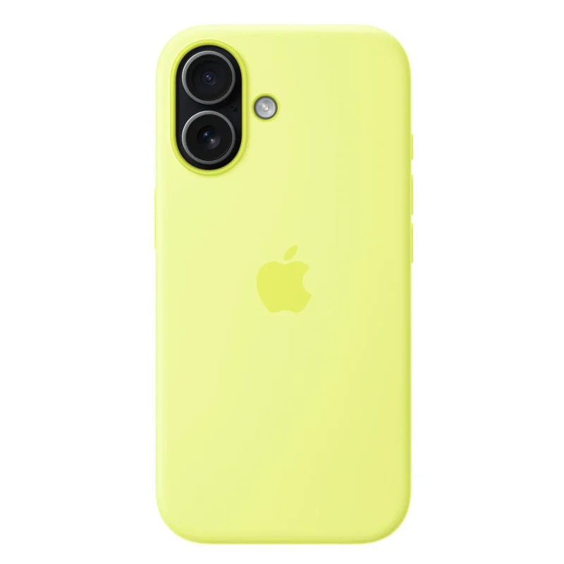 Чехол для смартфона iPhone 17 Silicone Case with MagSafe - Neon Yellow (MGEV4ZM/A) 5