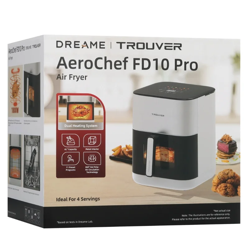 Аэрогриль Trouver FD-10 Pro White 8
