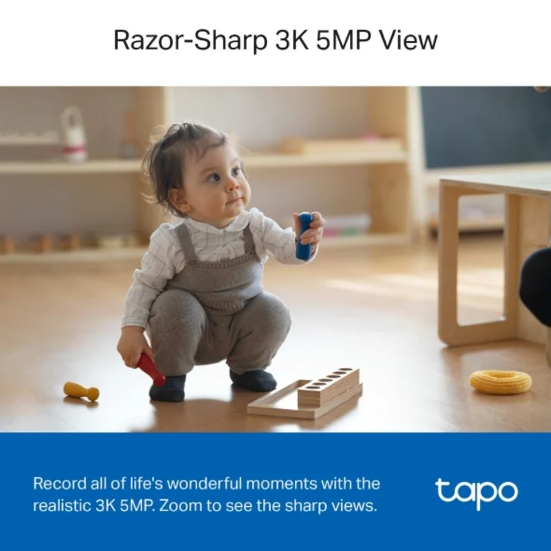 WiFi камера TP-Link Tapo TC74, 5MP, поворотно-наклонная с ИИ (Tapo TC74) 4