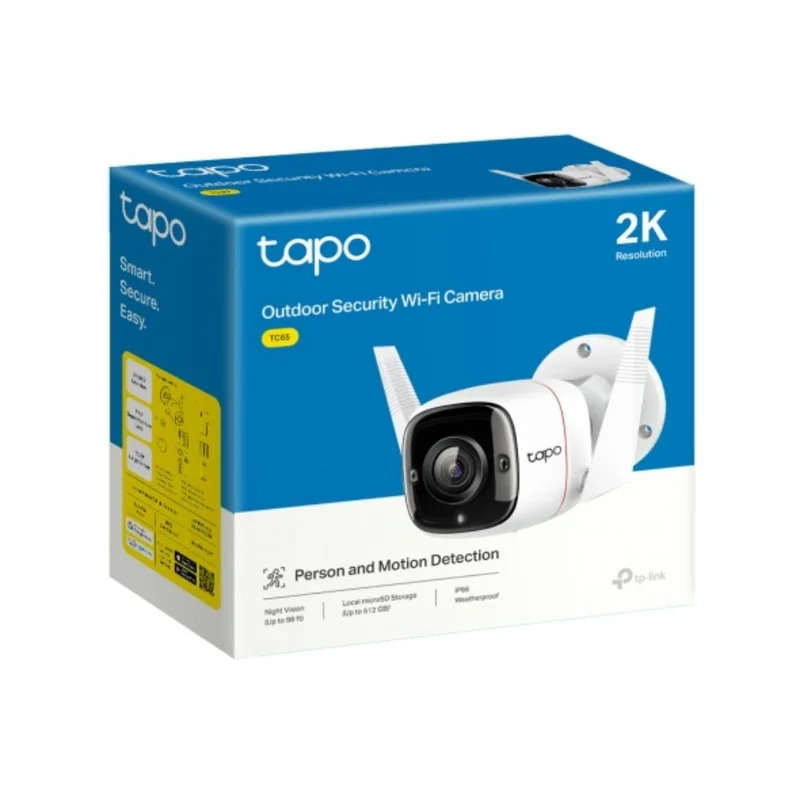 WiFi камера TP-Link Tapo TC65,3MP, наружная (Tapo TC65) 11
