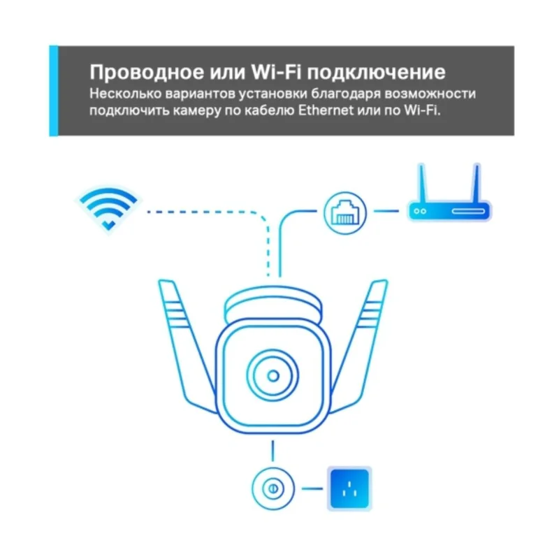 WiFi камера TP-Link Tapo TC65,3MP, наружная (Tapo TC65) 8