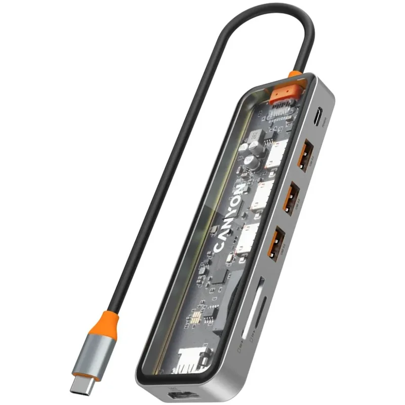 Мультипортовый адаптер CANYON 7in1 (DS-13) 2