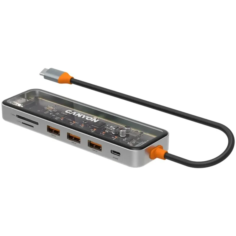 Мультипортовый адаптер CANYON 7in1 (DS-13) 4