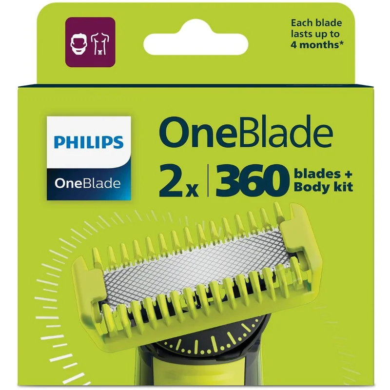 Лезвия Philips One Blade 360 QP-624/50 4