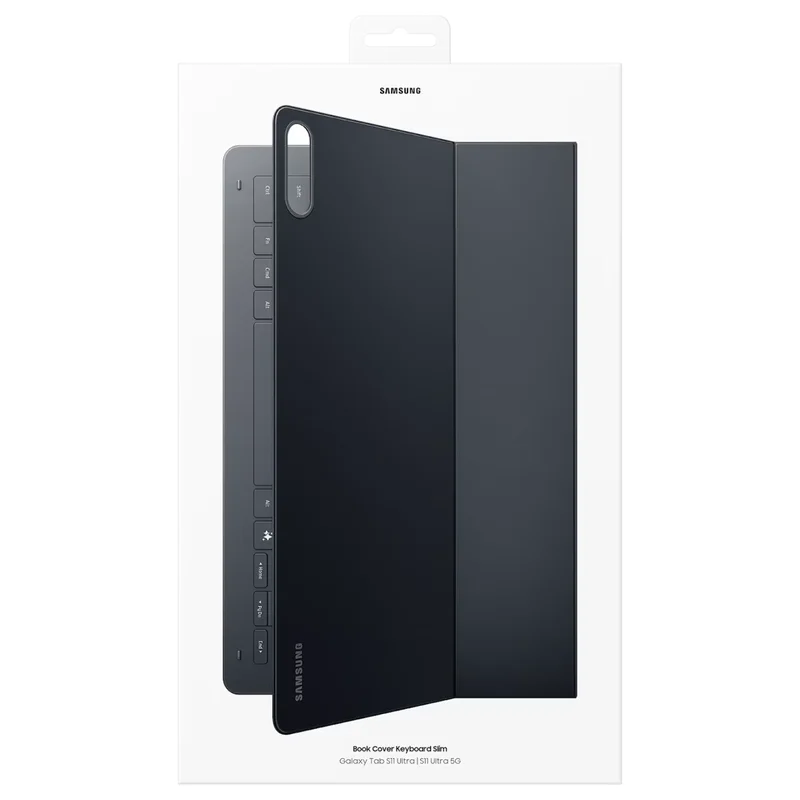 Чехол-Клавиатура для Samsung Tab S11 Ultra Book Cover Keyboard Slim, Black (EF-DX930UBEGRU) 4