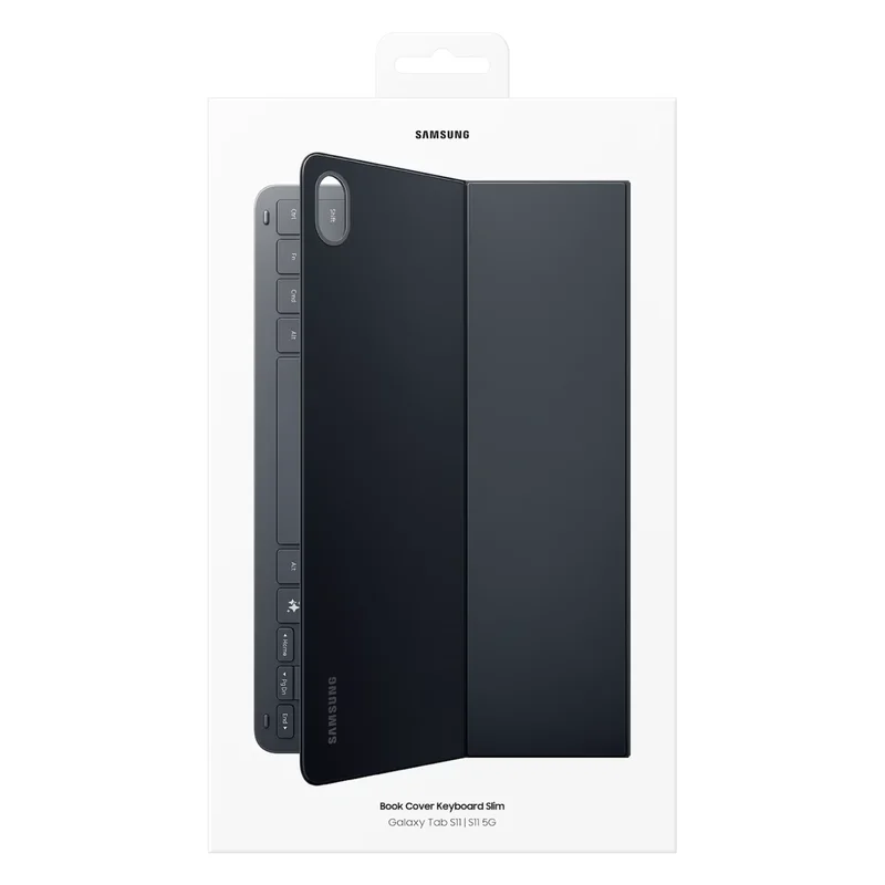 Чехол-Клавиатура для Samsung Tab S11 Book Cover Keyboard Slim, Black (EF-DX730UBEGRU) 11