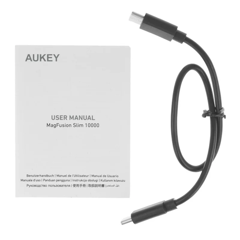 Внешний аккумулятор Aukey PB-MS04 10000 мАч 20 Вт темно-серый 5