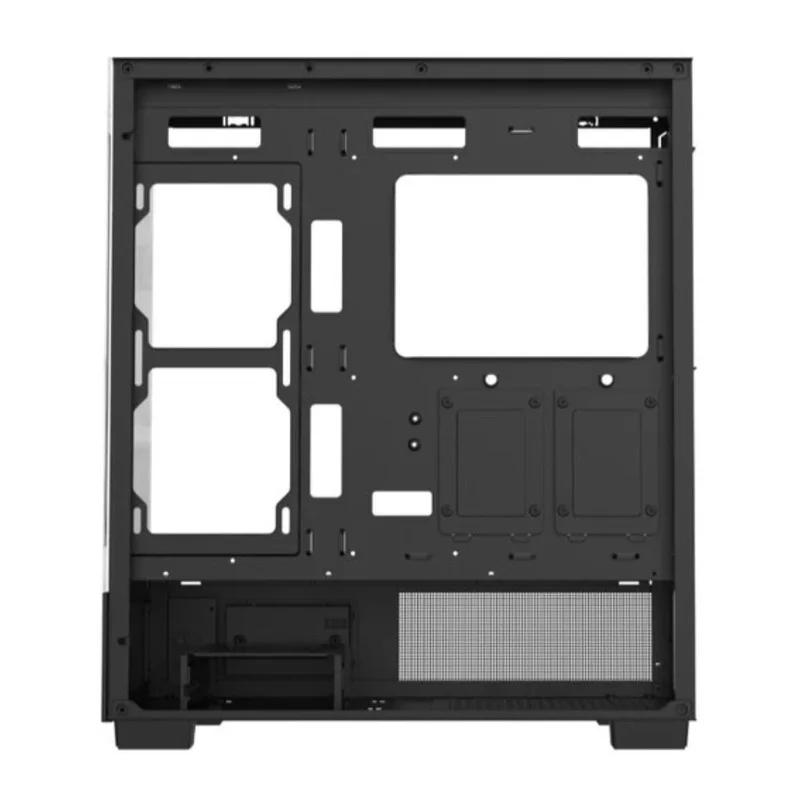 Кейс Formula V Crystal E1 Floe Mid Tower,  window, Black mATX [Crystal E1 Floe Black] 2