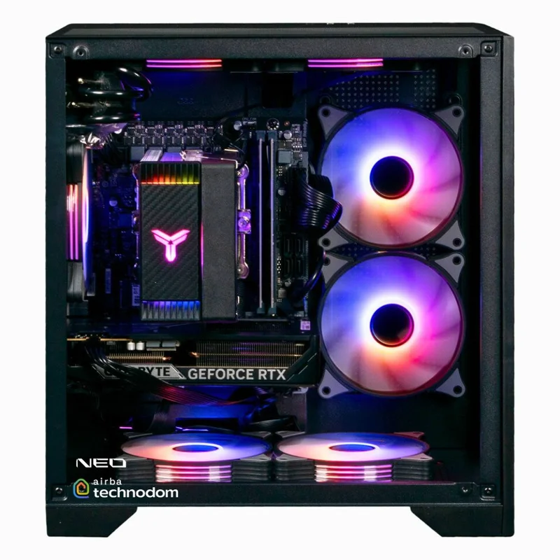 Игровой Компьютер NEO Game 87 (Ci5 12400F/RTX 5060 ОС 8GB/16 GB/SSD 1TB/H610M/Infinity Mini BK) 2