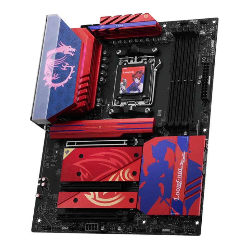 Материнская плата MSI B850 MLG EDITION AM5 4DDR5 PCI-E 3x16 (HDMI) ATX 3