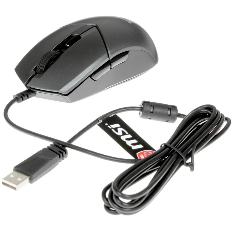 Мышь игровая проводная MSI Clutch GM11, Black 7