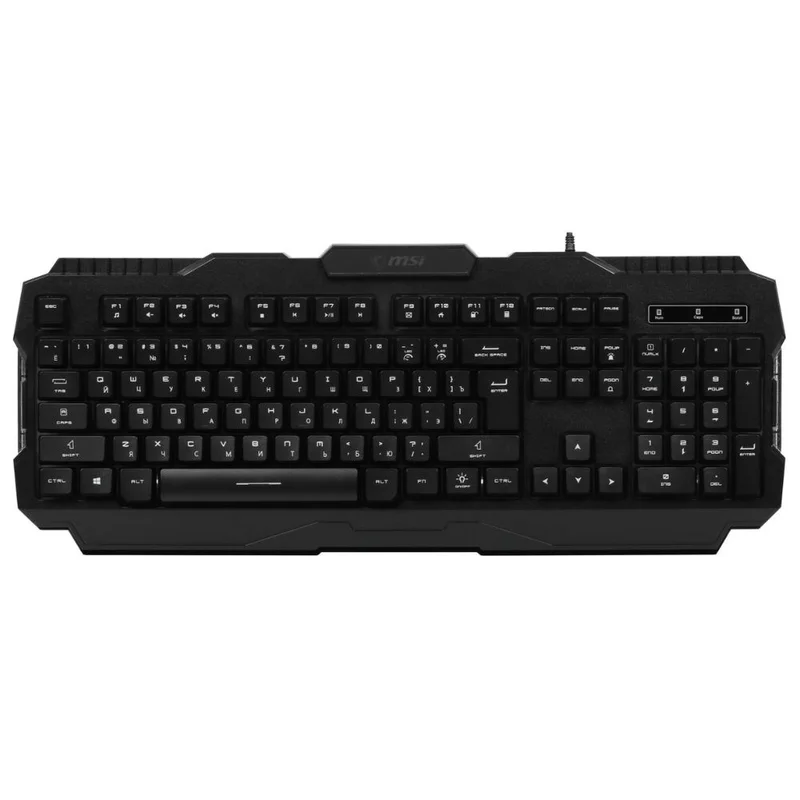 Игровая клавиатура проводная MSI FORGE GK100, Black 3