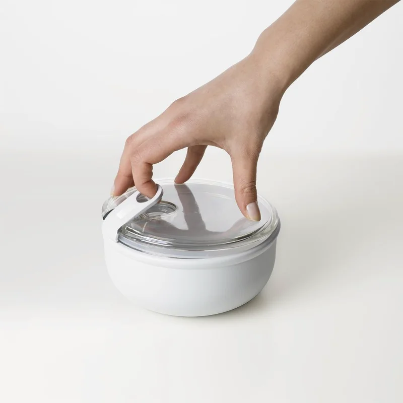Контейнер для продуктов круглый 1800мл Эла white Rotho 1056901023 3