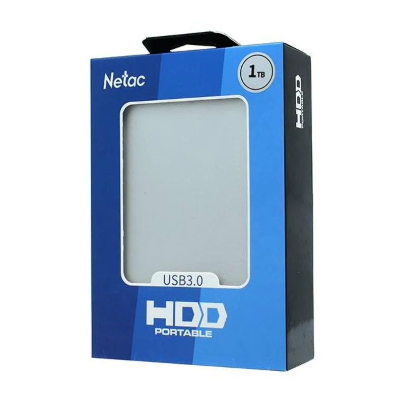 Внешний HDD 2.5" 1TB Netac K330, USB 3.2 (NT05K330N-001T-30SL) 3
