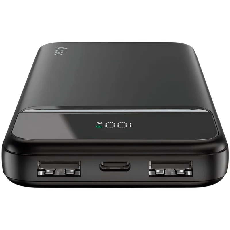 Внешний аккумулятор ttec ReCharger LCD 10.000mAh PD 20W, Black (2BB233S) 3