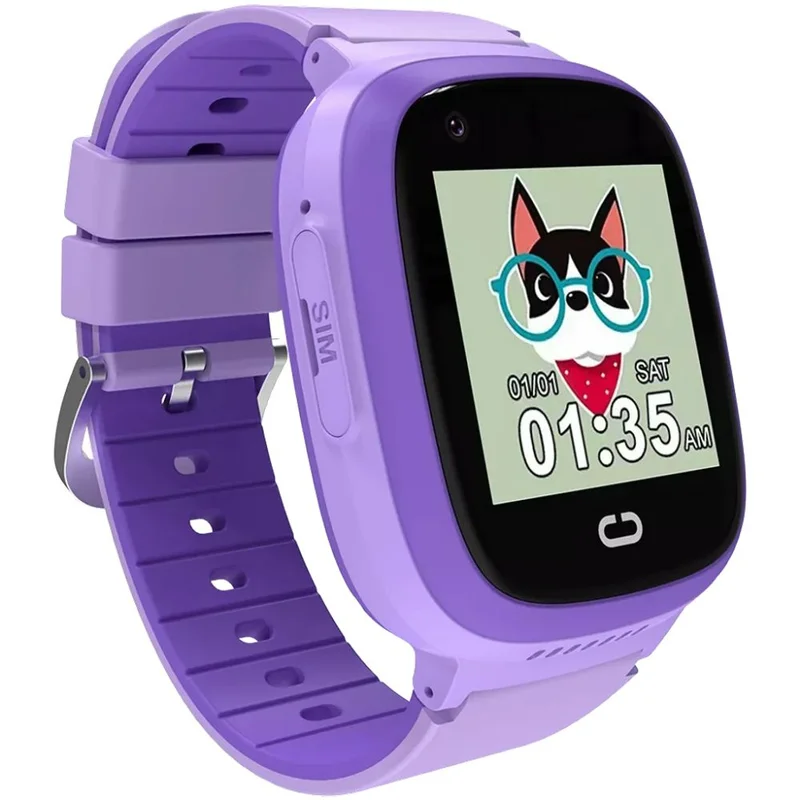 Детские смарт-часы CANYON Sunny KW-48 Video 4G GPS Games&Music Violet (CNE-KW48VL) 3
