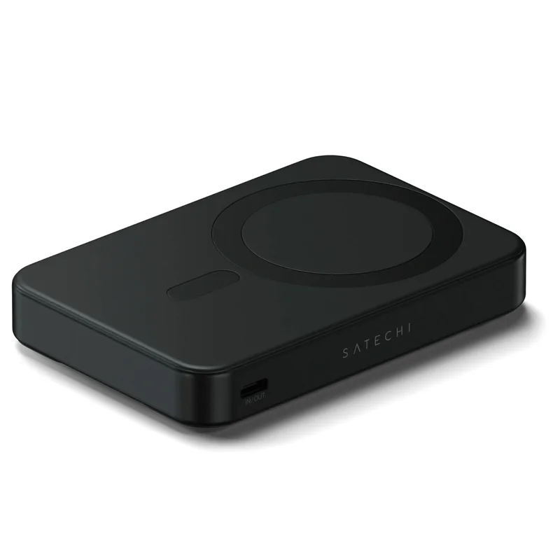 Магнитное зарядное устройство с подставкой Satechi Qi2 10000mAh, Черный (ST-B10Q2SK) 2
