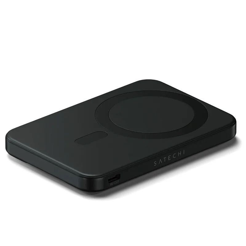 Магнитное зарядное устройство с подставкой Satechi Qi2 5000mAh, Черный (ST-B5Q2SK) 2