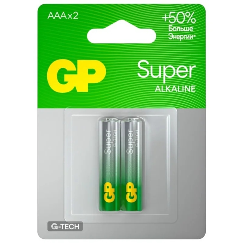 Батарейка AAA 2шт GP Super