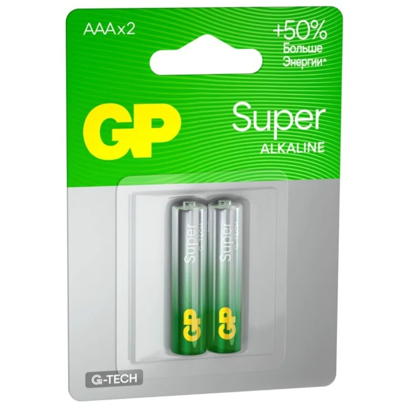 Батарейка AAA 2шт GP Super 2
