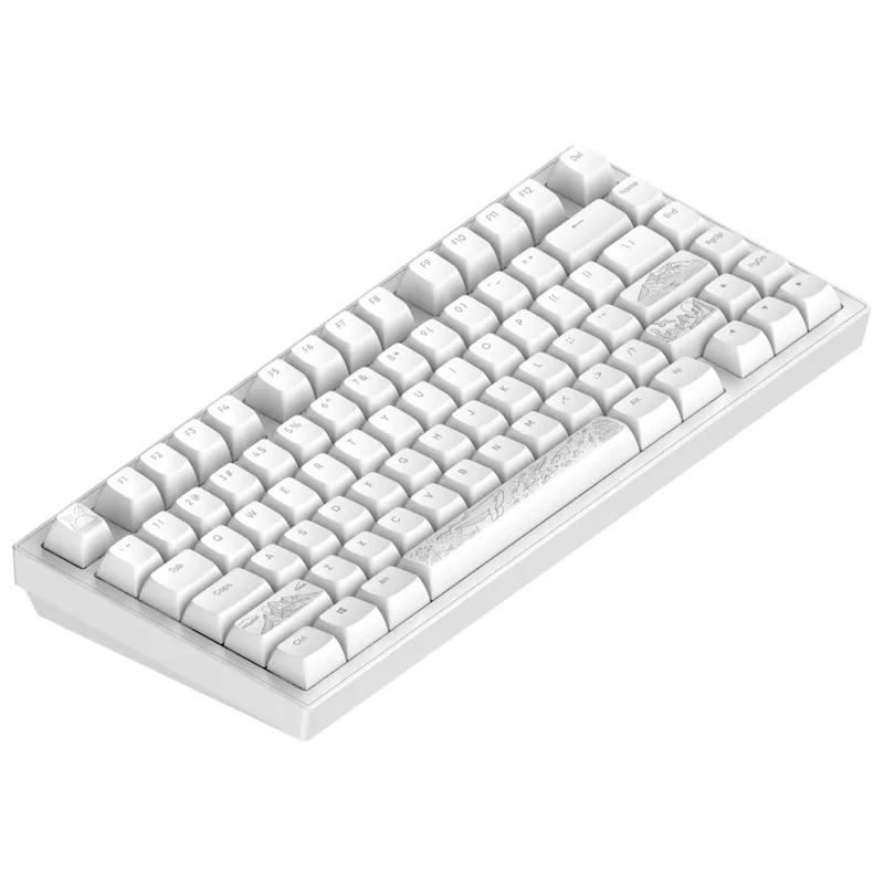 Игровая клавиатура проводная Dark Project ALU81A Terra Nostra, White (DPKB_NOSTRA_81_ANSI_WHITE_UA) 2
