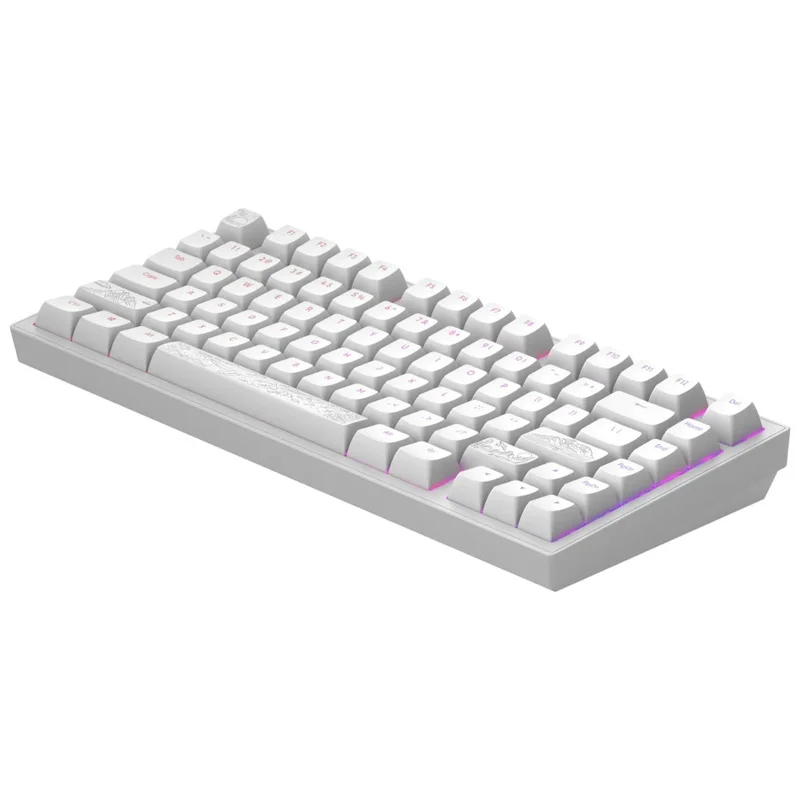 Игровая клавиатура проводная Dark Project ALU81A Terra Nostra, White (DPKB_NOSTRA_81_ANSI_WHITE_UA) 4