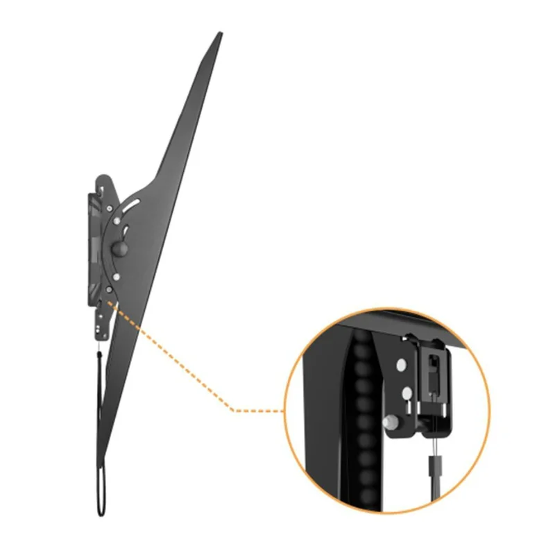 Кронштейн для ТВ и мониторов Brateck 60"-100" LP37-810T, макс.нагр 100 кг, уг.накл.15°, Black 3