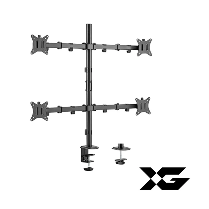 Кронштейн настольный для 4 монитора с газлифтом 17"-32" XG (XG MG-1732Q)