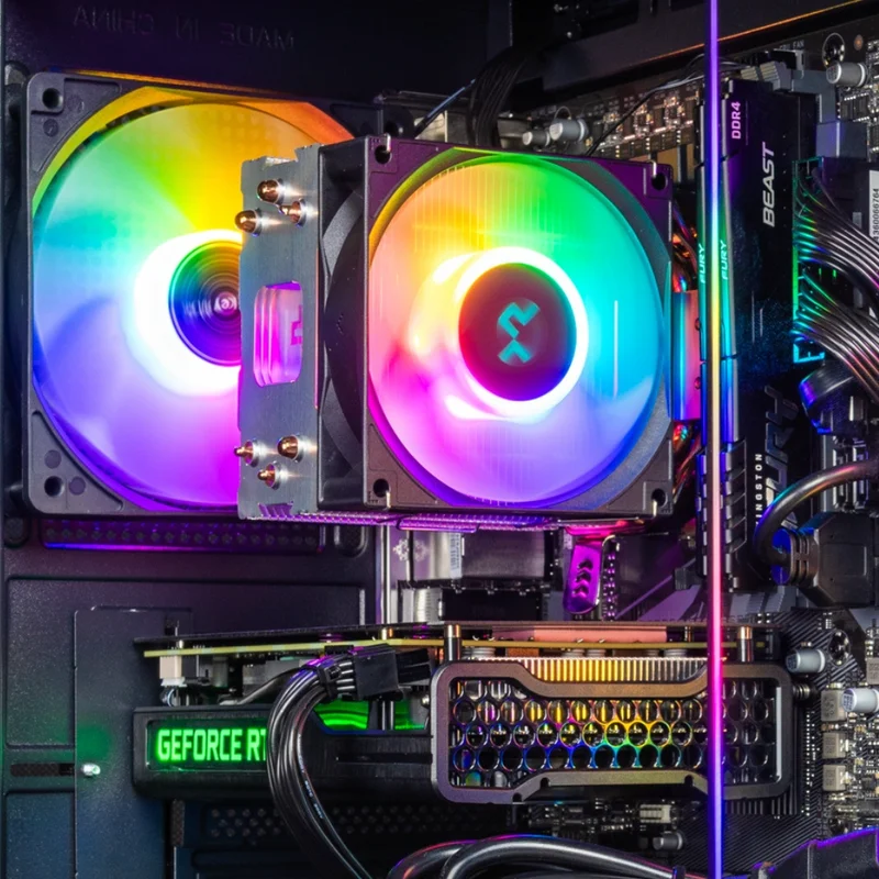 Игровой Компьютер NEO Game 89 (Ci5-12400F/RTX 3050 8GB/16 GB/SSD 1TB/H610M/Huntkey G35 Black) 5