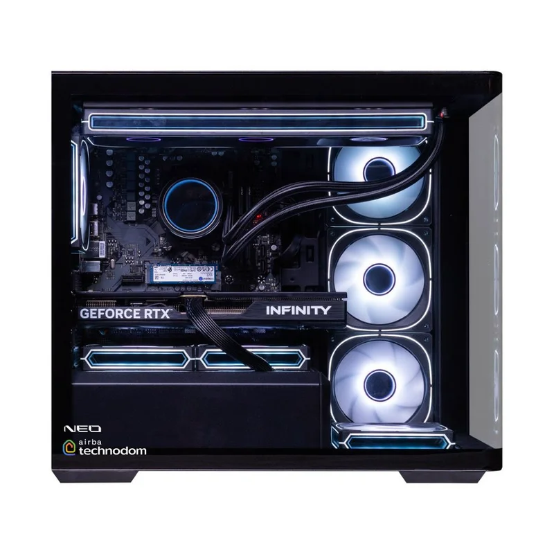 Игровой Компьютер NEO Game 90 (AR5 7500F/RTX 5060TI 16GB/32 GB/SSD 1TB/A620M/Jonsbo D300 Black) 2