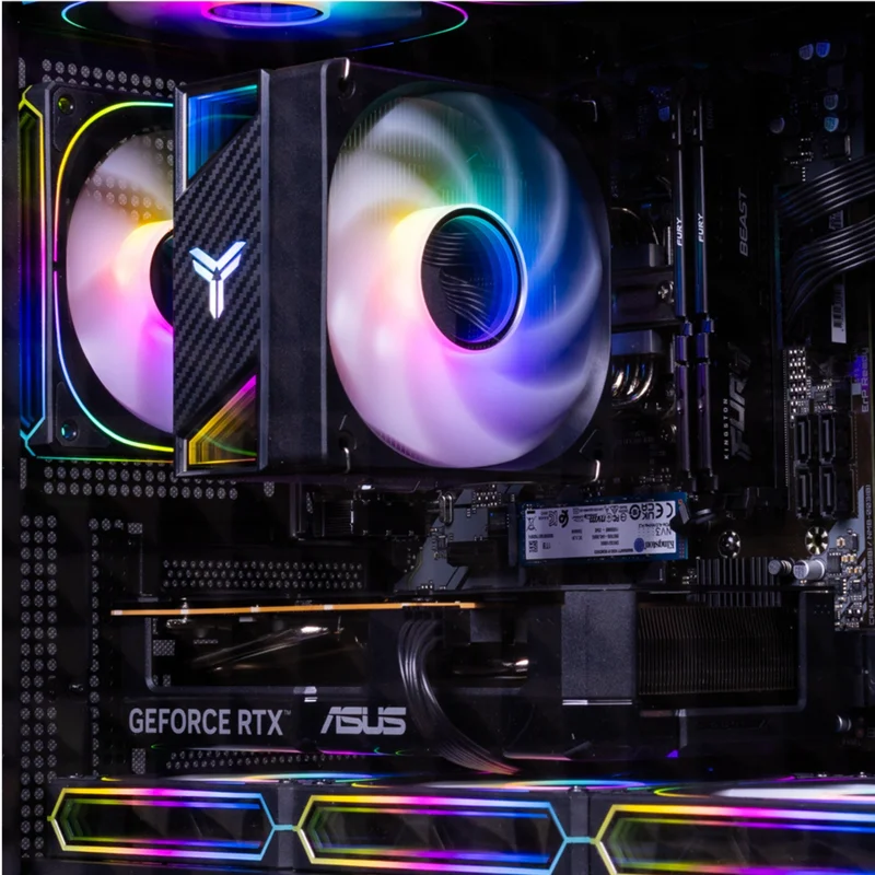 Игровой компьютер NEO Game 91 (AR5 7500F/RTX 5060 8GB/32 GB/SSD 1TB/A620M/Jonsbo D200 Black) 5