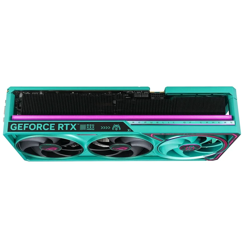 Видеокарта Asus RTX 5080 ROG ASTRAL MIKU 16GB 256bit/G7 (2HDMI+3DP)[ROG ASTRAL RTX5080 16G MIKU W] 7