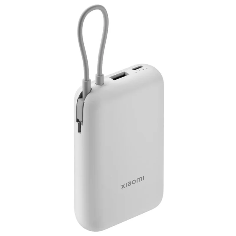 Внешний аккумулятор Xiaomi, Power Bank 20000mAh (Integrated Cable) GL Light Gray, (BHR9738GL/PB2020M 2