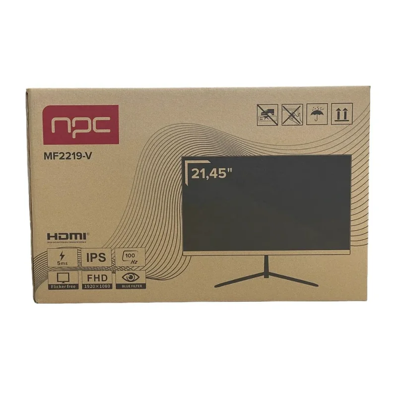Монитор 21,45" NPC MF2219-V 1920x1080 16:9 IPS 100ГЦ (HDMI+VGA) Black 4