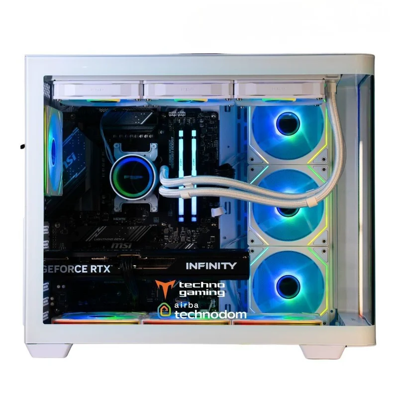 Игровой компьютер TechnoGaming 297(AR5-7500F/RTX5060TI 16GB/D5 32GB/SSD 1TB/B650 GAMING WIFI/FSP M580WH) 3