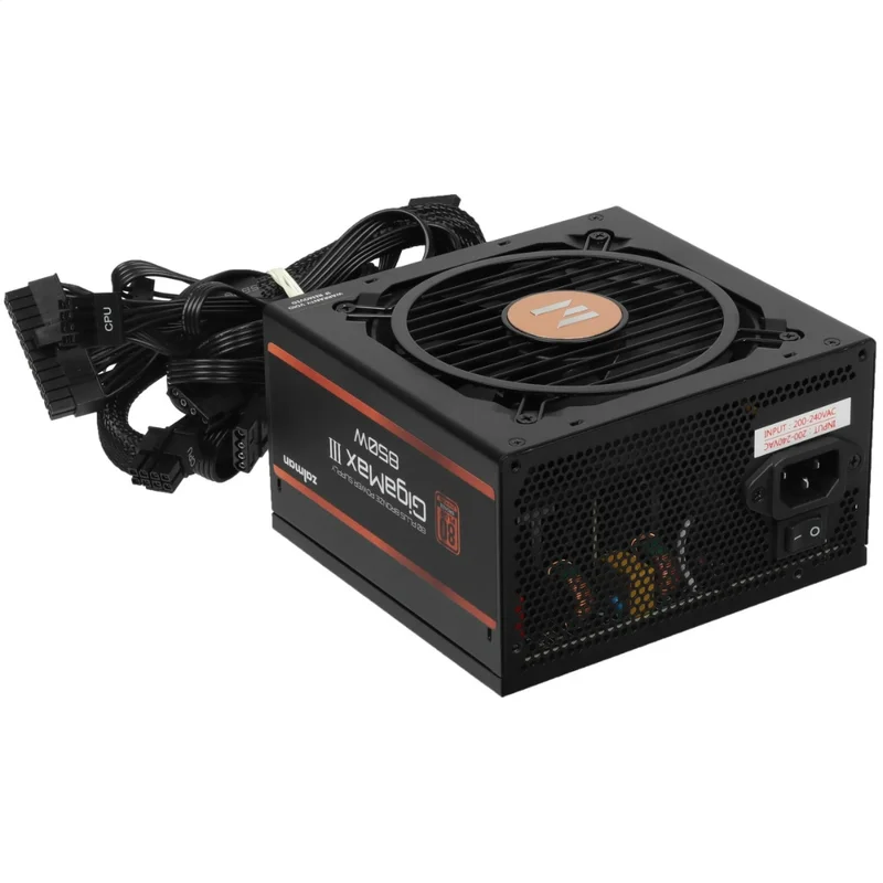 Блок питания 850W Zalman GigaMax III ATX 80+ Bronze [ZM850-GV3] 3