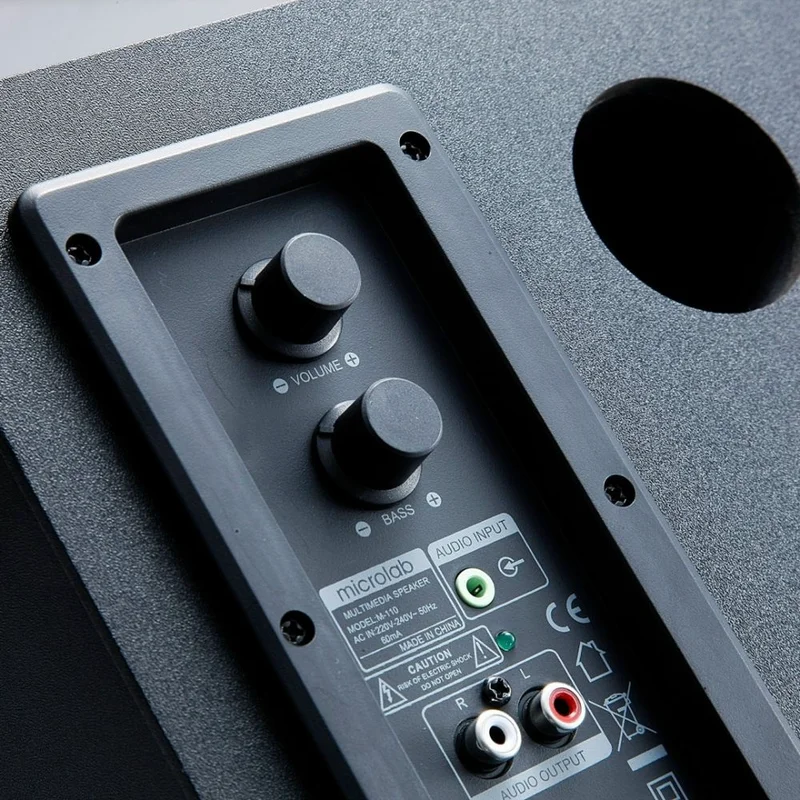 Колонки 2.1 Microlab M-110, Black 4