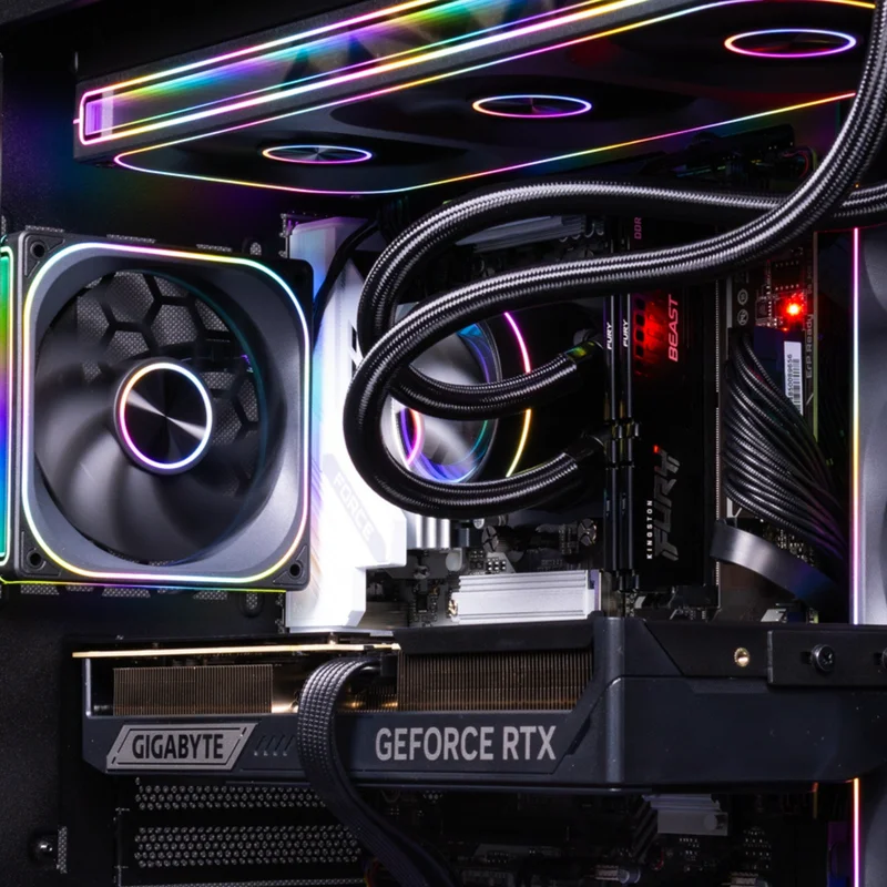 Игровой компьютер NEO Game 94 (AR7 7800X3D/RTX 5070Ti 16GB/32 GB/SSD 2TB/B850M/Jonsbo TK-3 Black) 5