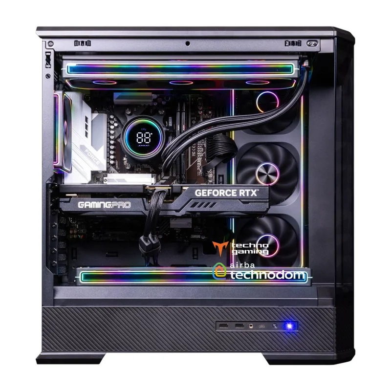 Игровой Компьютер NEO Game 95 (AR7 7800X3D/RTX 5070 12GB/32 GB/SSD 1TB/B850M/Jonsbo D400 Black) 2