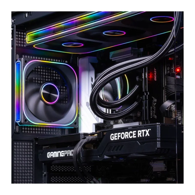 Игровой Компьютер NEO Game 95 (AR7 7800X3D/RTX 5070 12GB/32 GB/SSD 1TB/B850M/Jonsbo D400 Black) 5