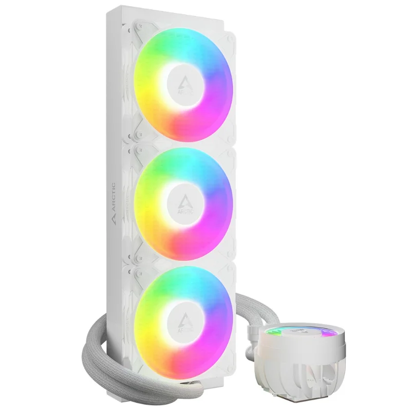 Система жидкостного охлаждения для CPU ARCTIC Liquid Freezer III Pro 360 A-RGB White [ACFRE00188A] 2