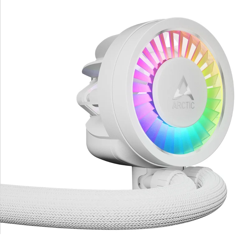 Система жидкостного охлаждения для CPU ARCTIC Liquid Freezer III Pro 360 A-RGB White [ACFRE00188A] 4