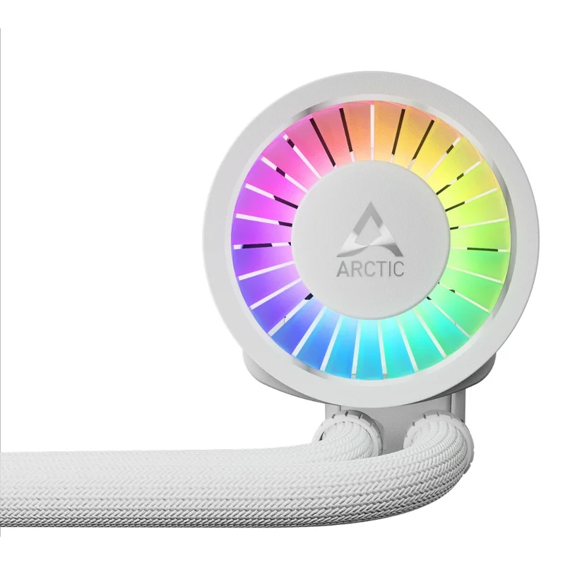Система жидкостного охлаждения для CPU ARCTIC Liquid Freezer III Pro 360 A-RGB White [ACFRE00188A] 5