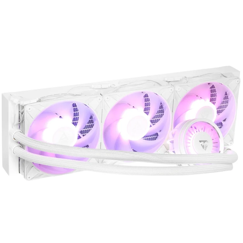 Система жидкостного охлаждения для CPU ARCTIC Liquid Freezer III Pro 420 A-RGB White [ACFRE00189A] 9