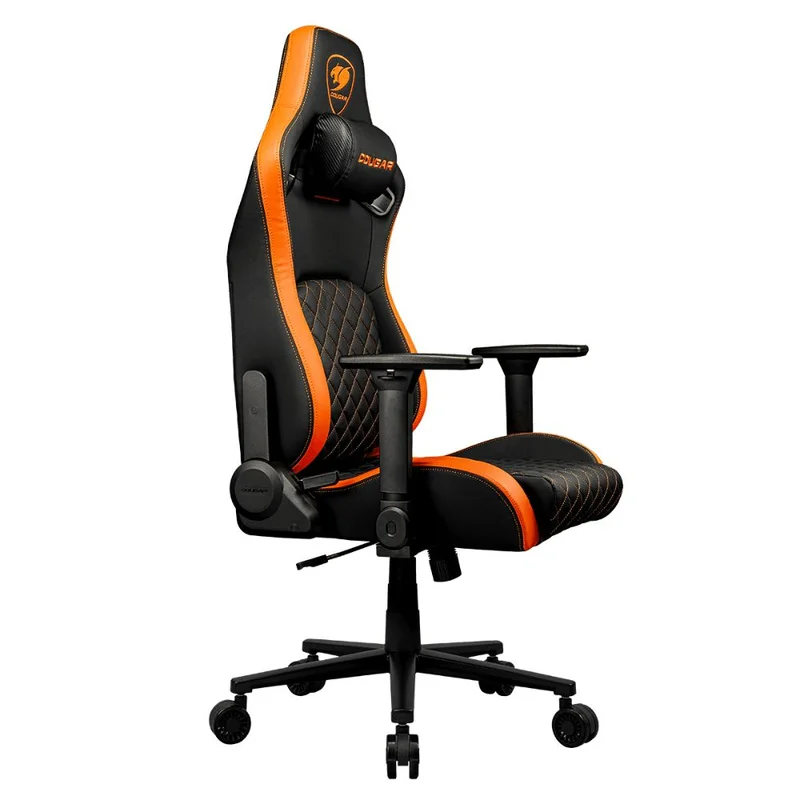 Игровое компьютерное кресло Cougar Defensor, Black/Orange (Defensor) 4