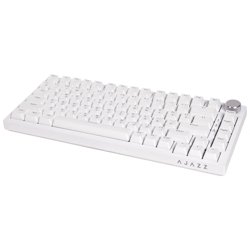 Игровая клавиатура проводная Ajazz AK820, White (AK820/Blue/White) 2