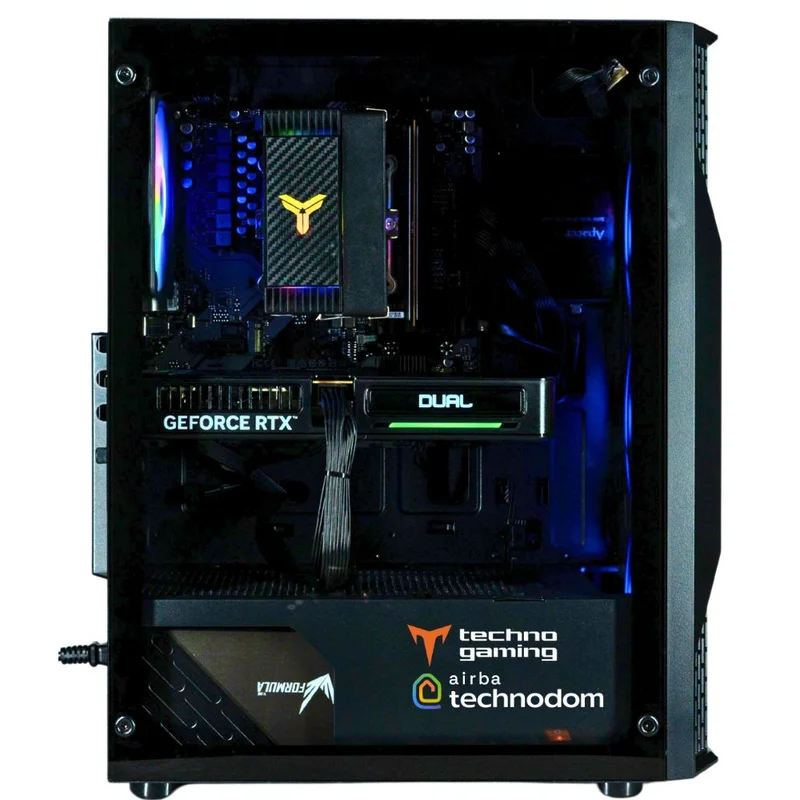 Игровой ПК TechnoGaming VND092TD(AR5-8400F/RTX5050DUAL 8GB/D5 16GB/SSD 1TB/A620MH/COUGAR MX110) 2